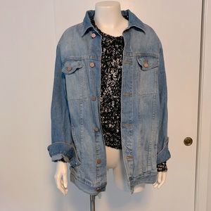 ASOS oversized denim jacket